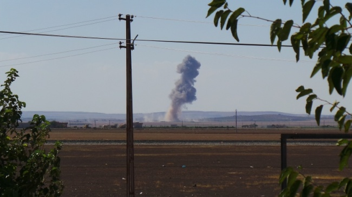 Işid Kobani'nin Dış Mahallelerinde