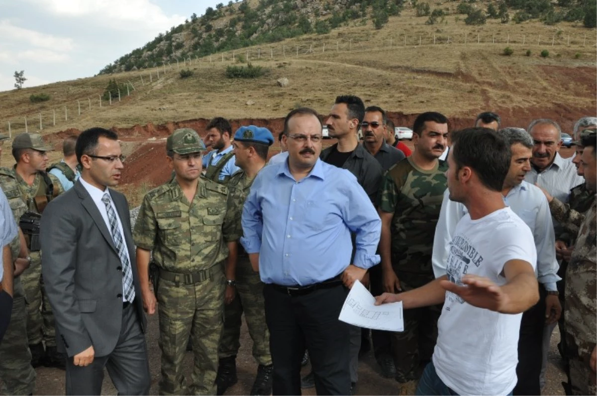 Kaymakam Koç, Sınır Kapısını İnceledi