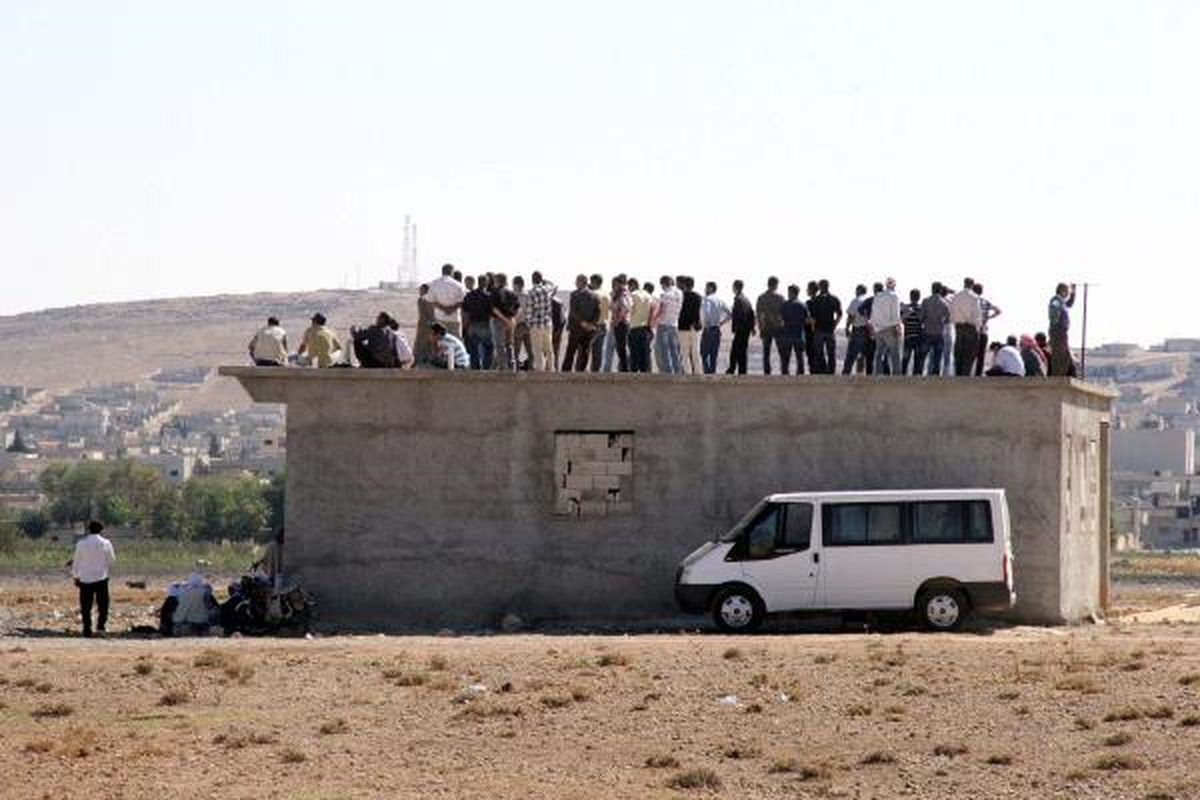 Kobani'de Ypg- Işid Çatışması Sürüyor (2)