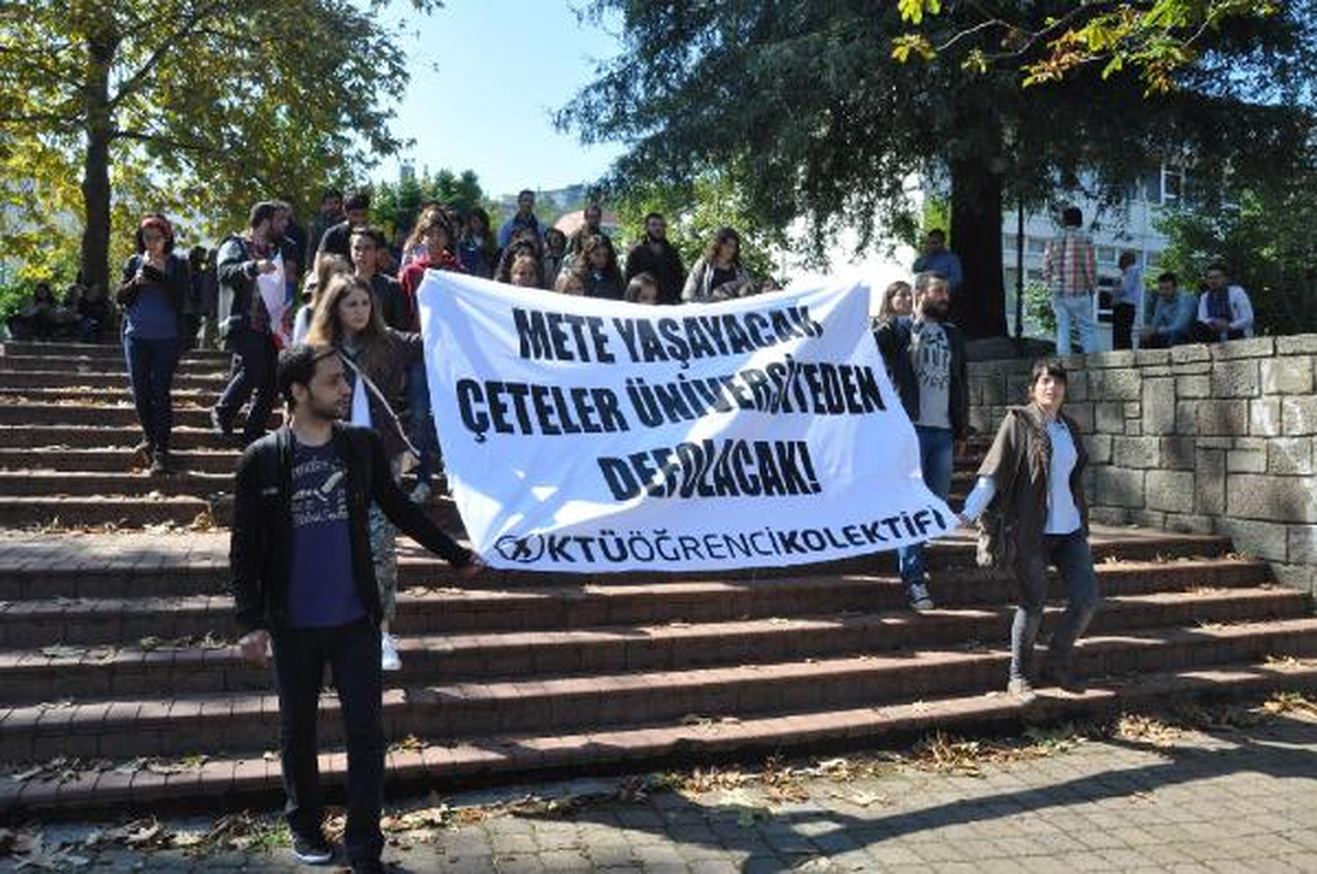 Ktü\'de Metehan İçin Yürüyüş