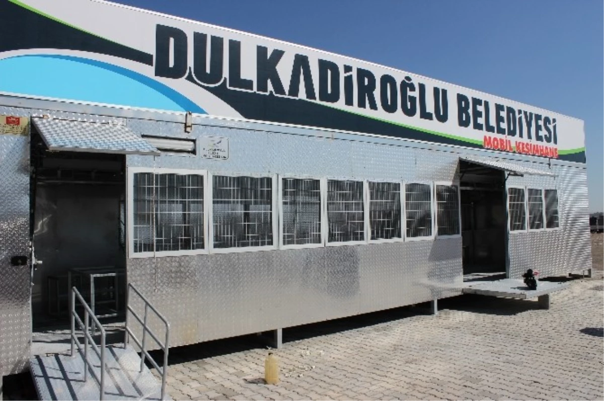 Mobil Mezbaha Kurban Bayramında Hizmete Hazır