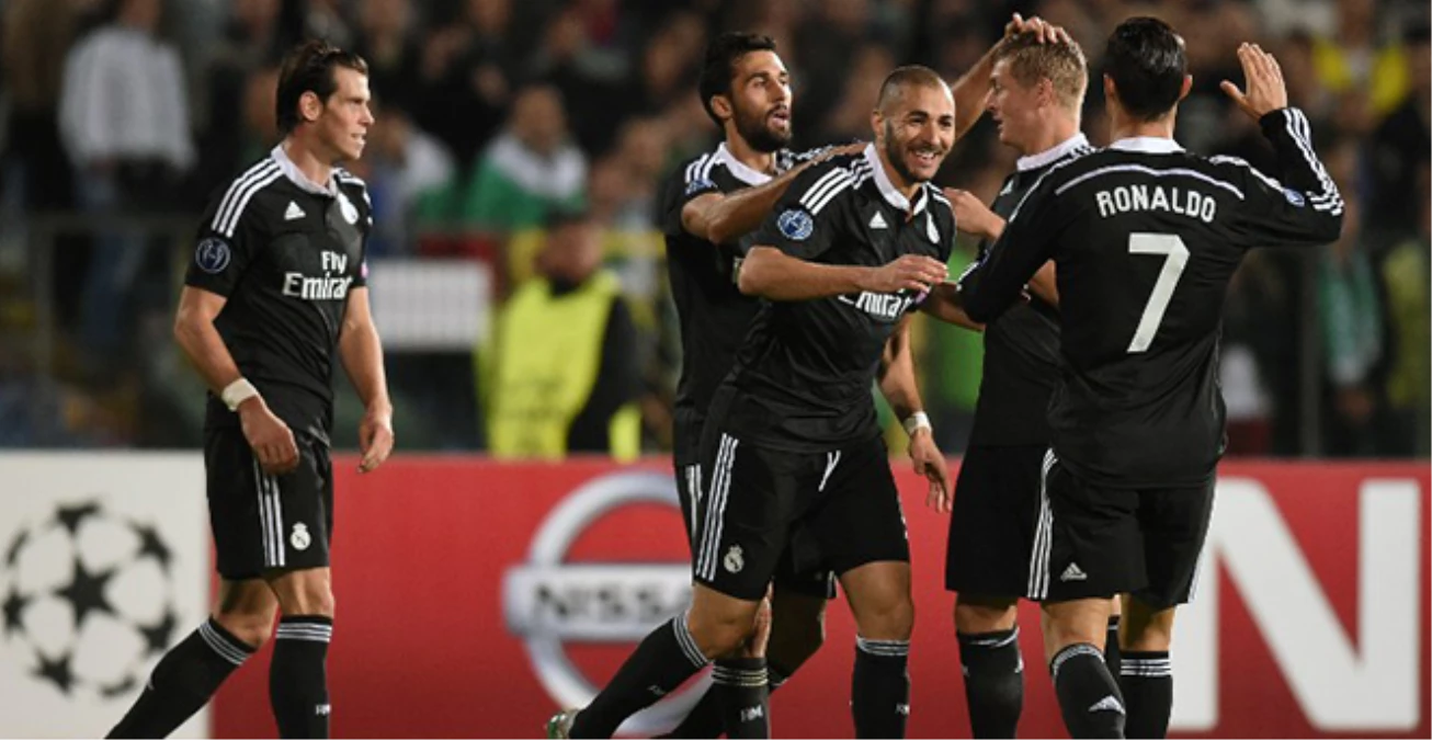 Real Madrid, Ludogorets\'i 2-1 Yendi