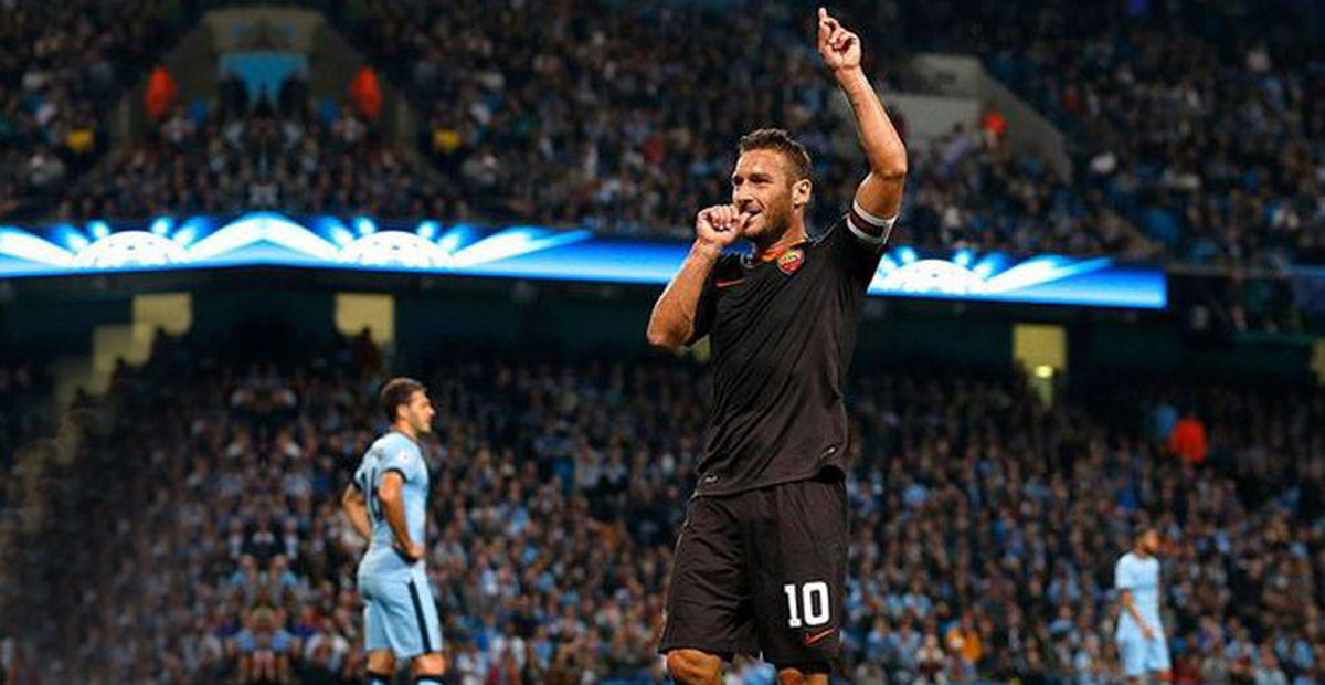 Şampiyonlar Ligi'nin En Yaşlı Golcüsü Totti