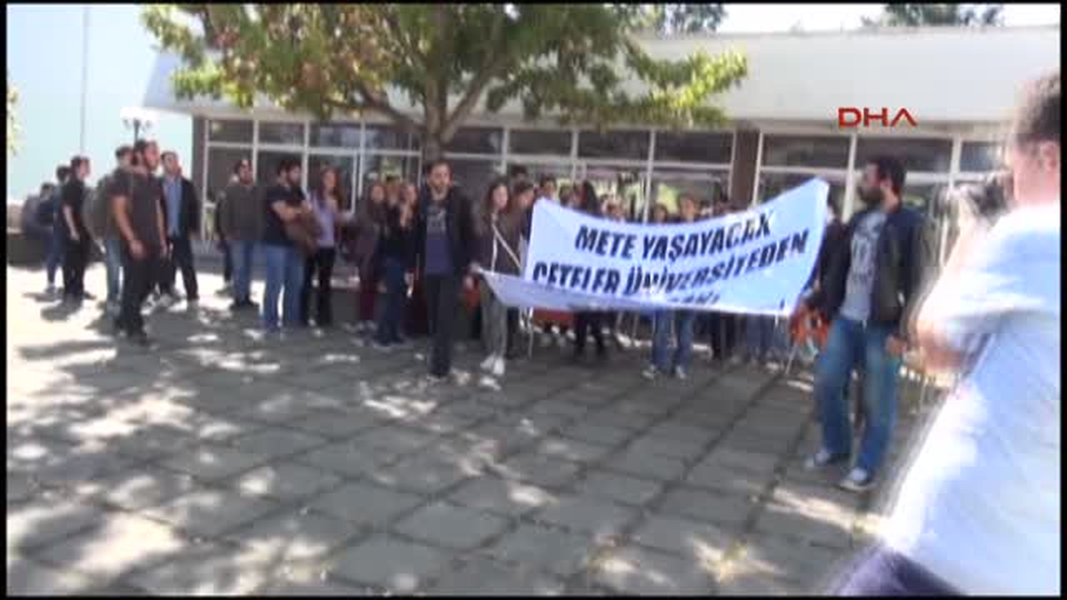 Trabzon Ktü?de Üniversiteli Metehan İçin Yürüyüş Düzenlendi