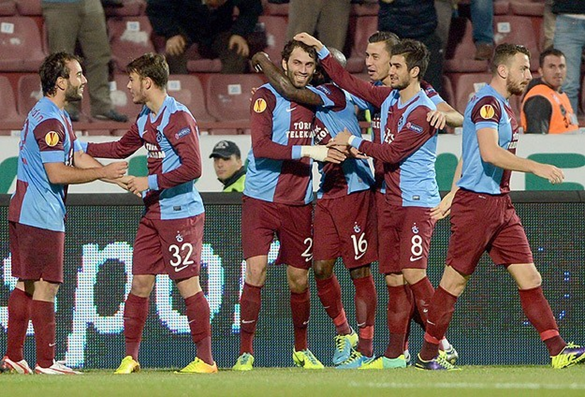 Trabzonspor, Avrupa\'da 115\'inci Randevuda