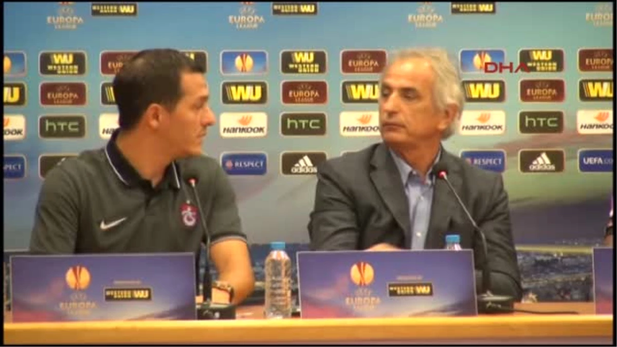 Trabzonspor Teknik Direktörü Halilhodzic Kulübün Çevresinde ve İçinde İspiyoncular Var 2-