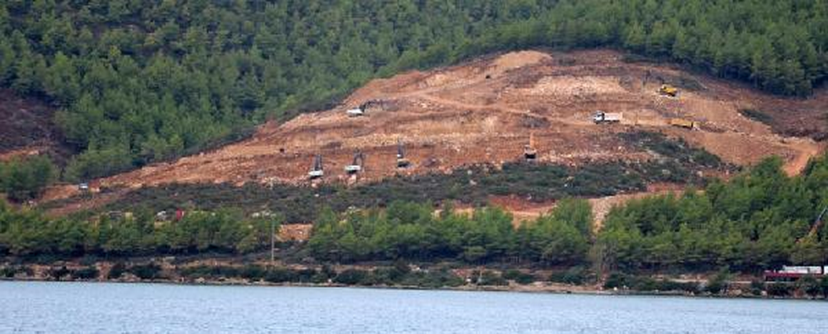 Yeşillendirileceği Söylenen Orman Arazisine İkinci Otel Dikiliyor