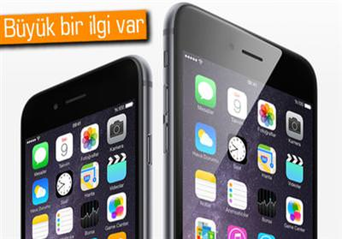 6 Saatte 2 Milyon İphone 6 Sipariş Edildi!