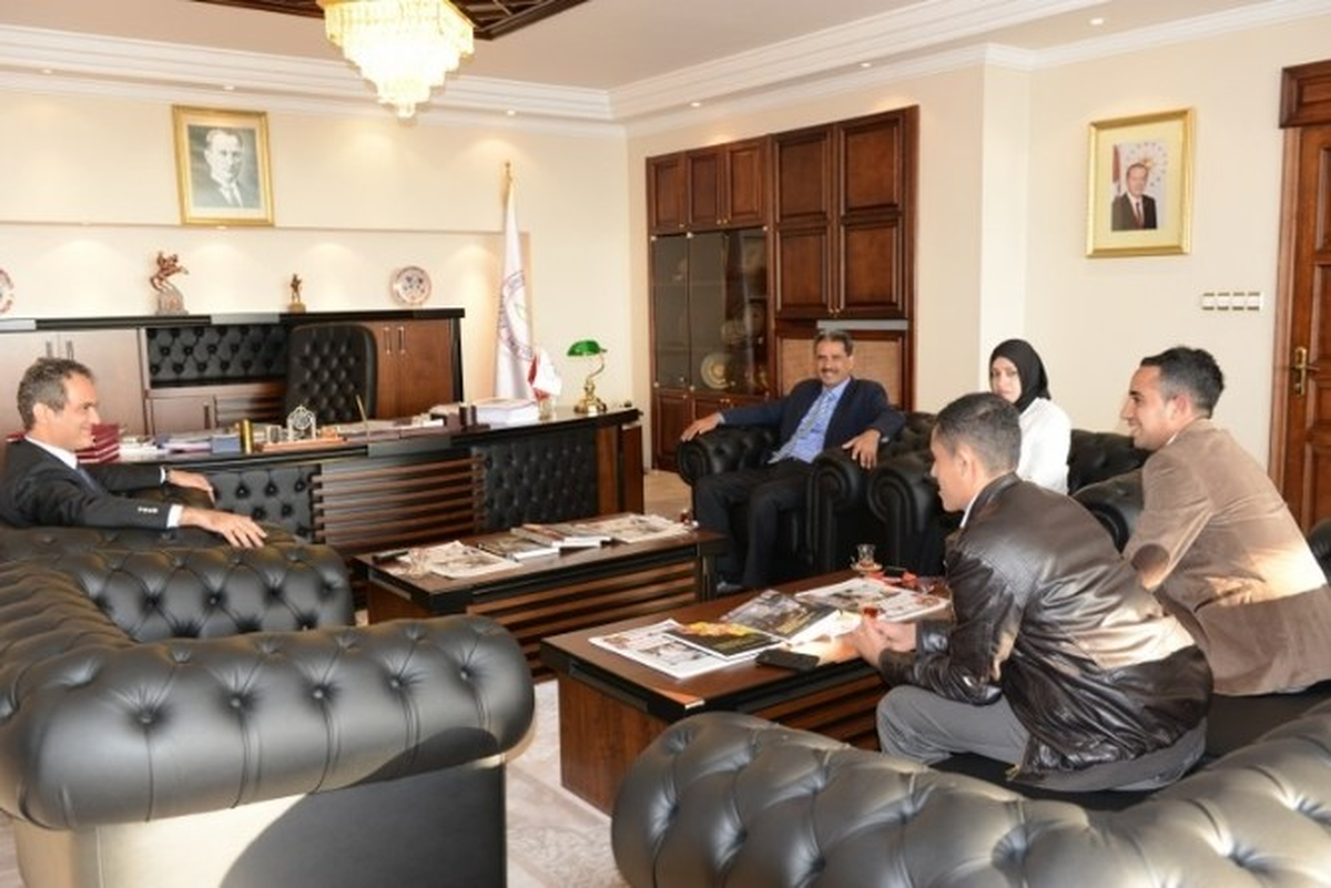 Beü Yemen Yükseköğretim Bakan Vekili ve Taiz Üniversitesi Rektörünü Ağırladı