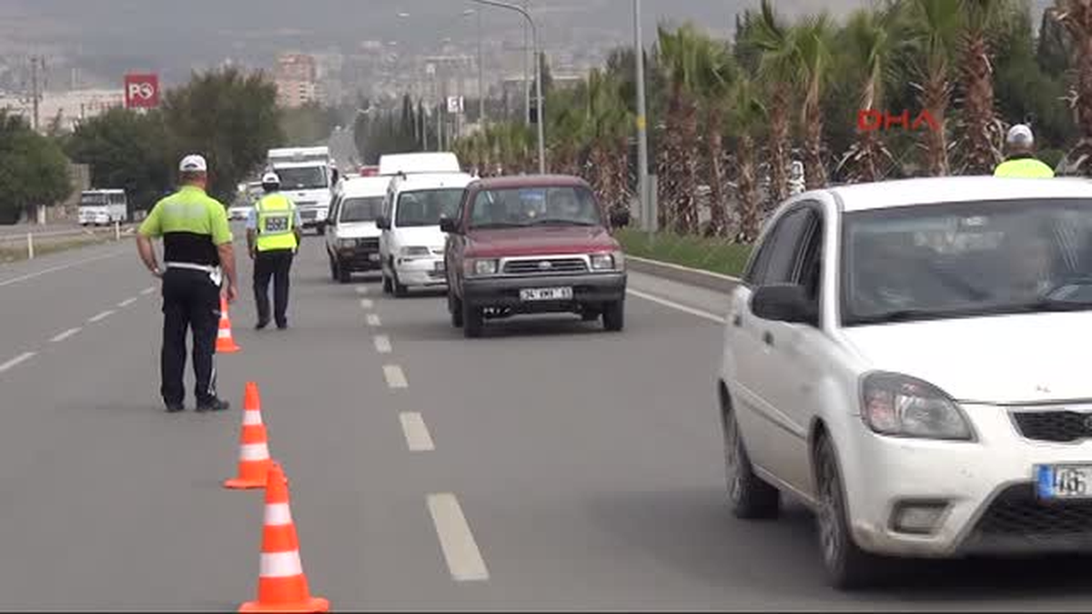 Kahramanmaraş Sürücülere Şekerli Bayram Uyarısı