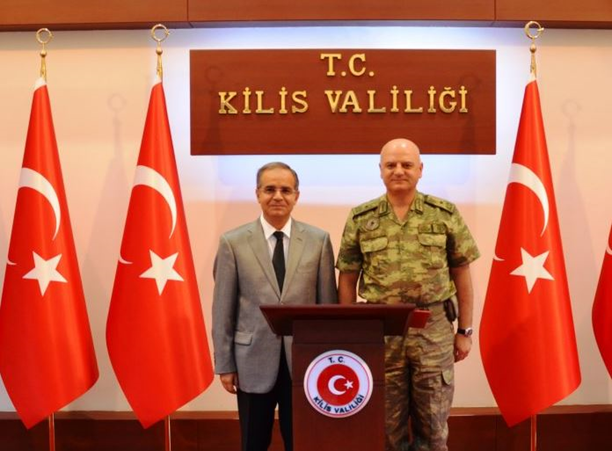Tuğgeneral Doğan Vali Tapsız\'ı Ziyaret Etti