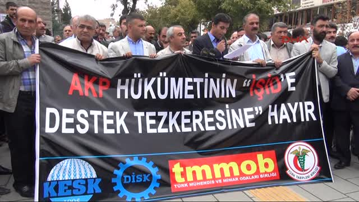 Van\'da \'Tezkereye Hayır\' Eylemi