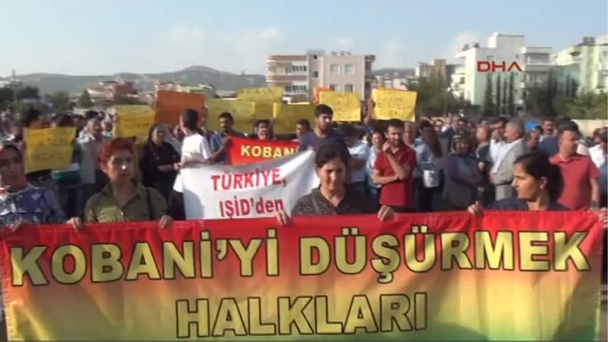 Adıyaman\'da IŞİD Protestosunda Arbede