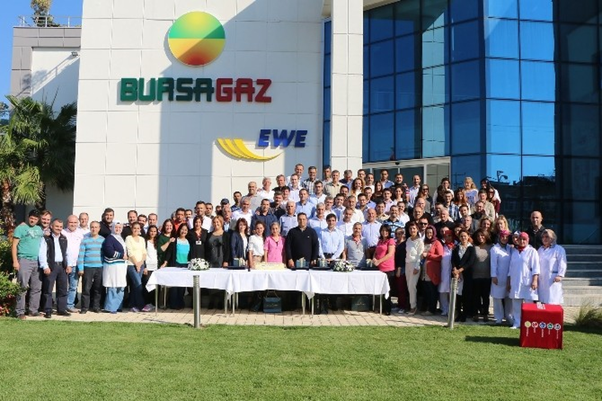 Bursagaz Ailesi Bayramlaştı