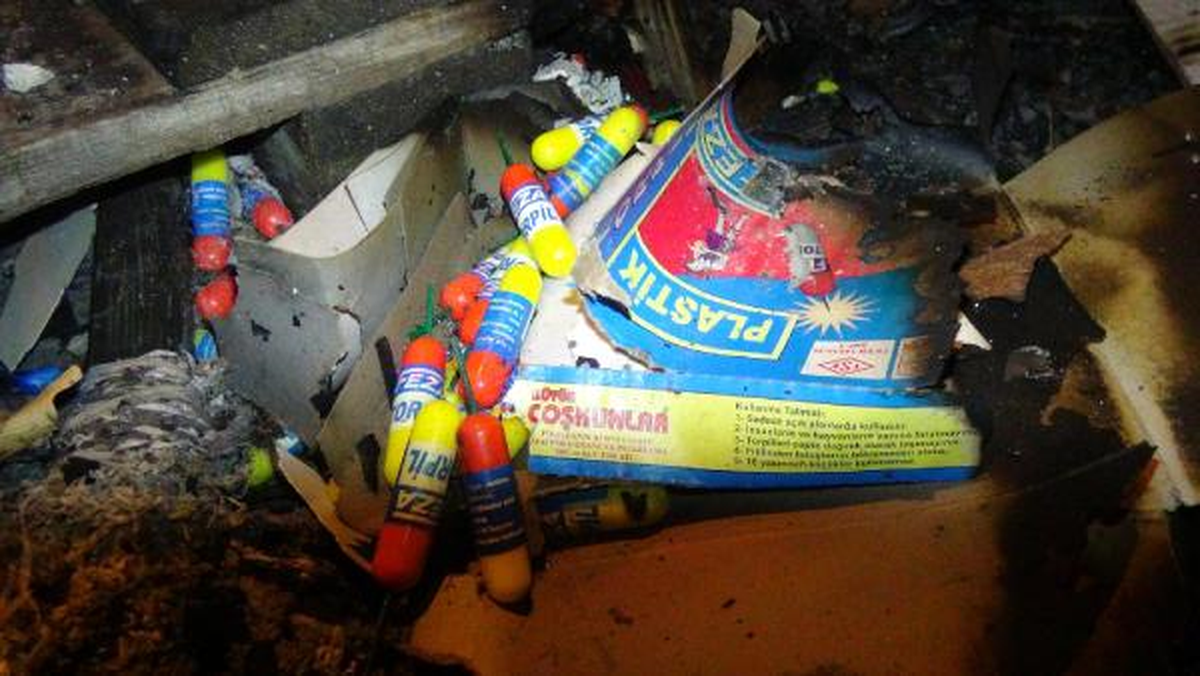 Çakmak Gazı Dolum Tezgahında Patlama: 1 Yaralı
