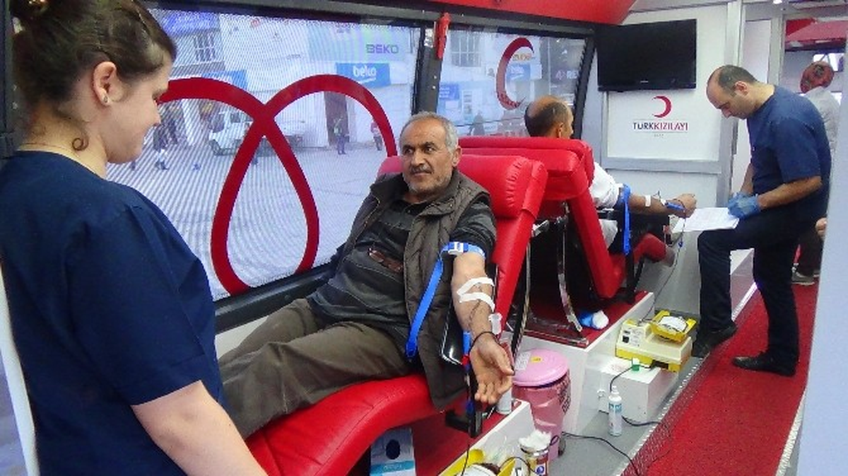 Erzincan\'da Kan Bağışı Kampanyası Devam Ediyor
