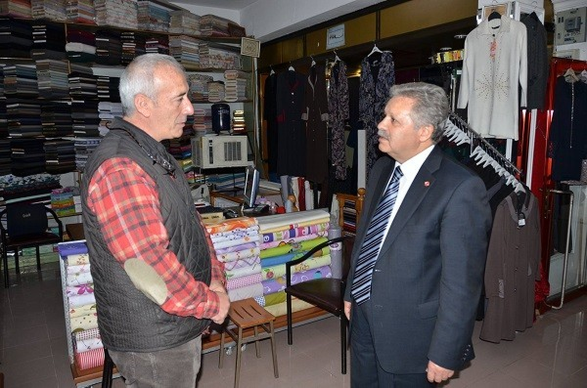 Erzincan Valisi Süleyman Kahraman Esnaf Ziyeretlerinde Bulundu