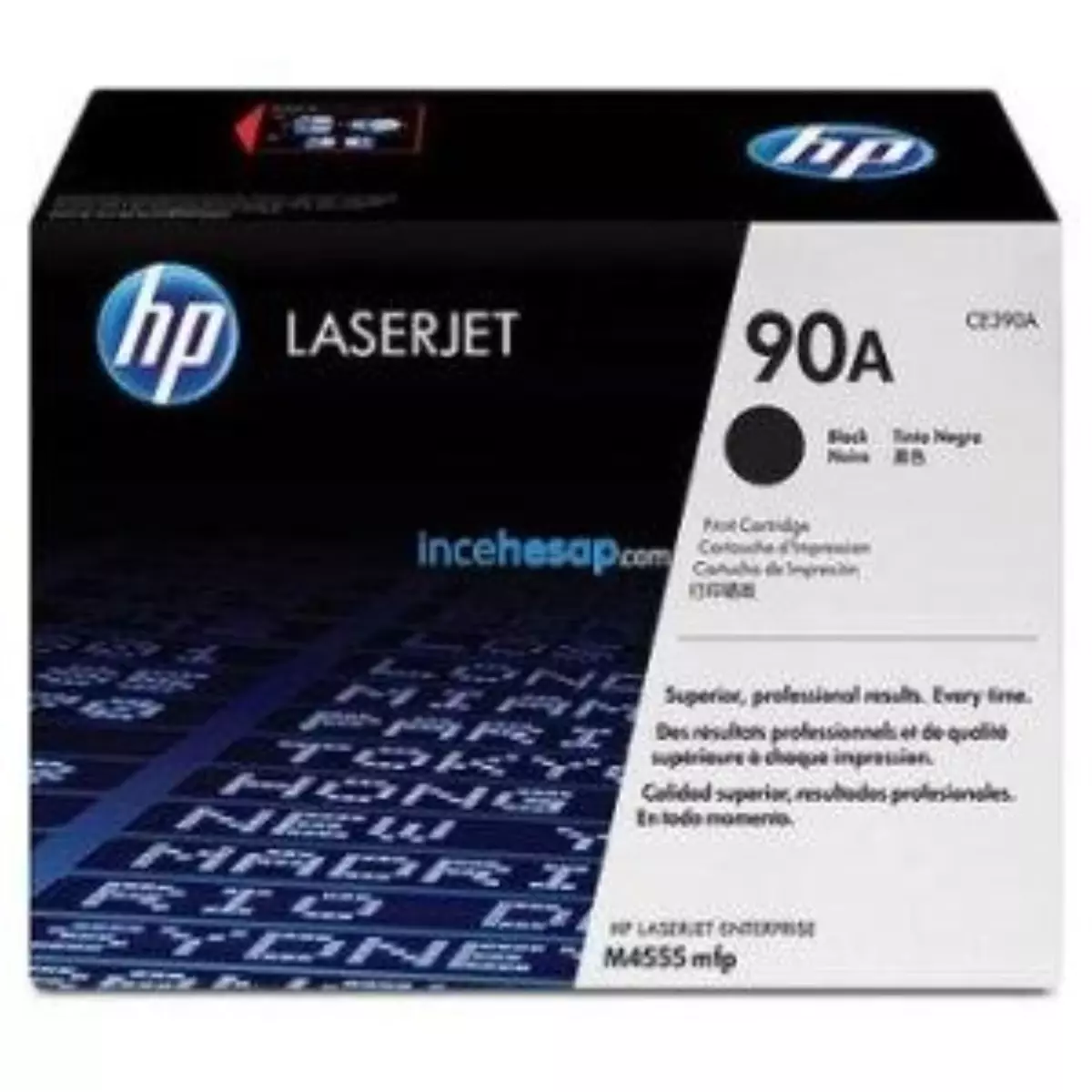 Hp Ce390a Siyah Toner (M4555 Mfp)