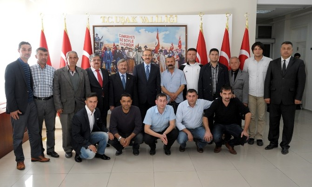 Uşak\'ta Amatör Spor Kulüplerine Yardım