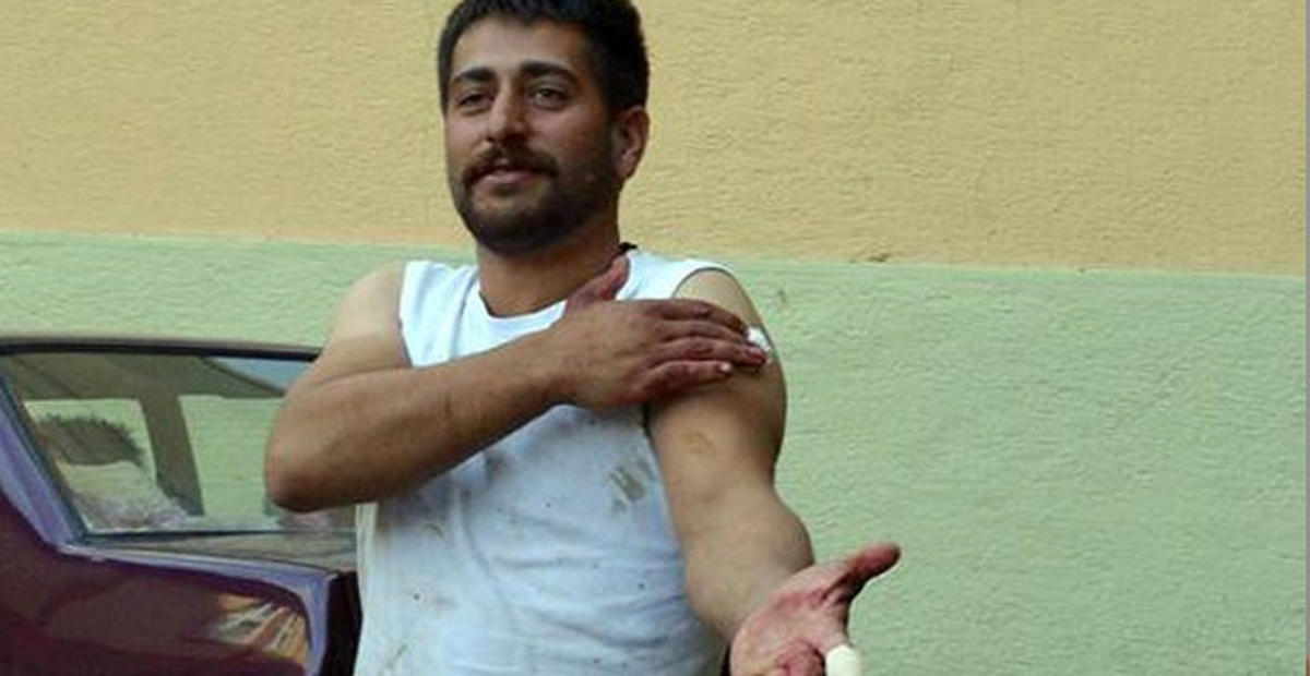 4078 Kasap Hastaneye Koştu