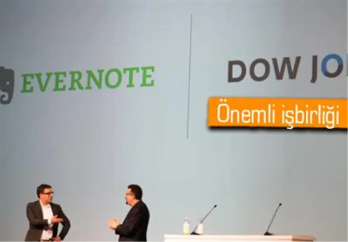 Dow Jones ve Evernote\'tan Dijital İşbirliği