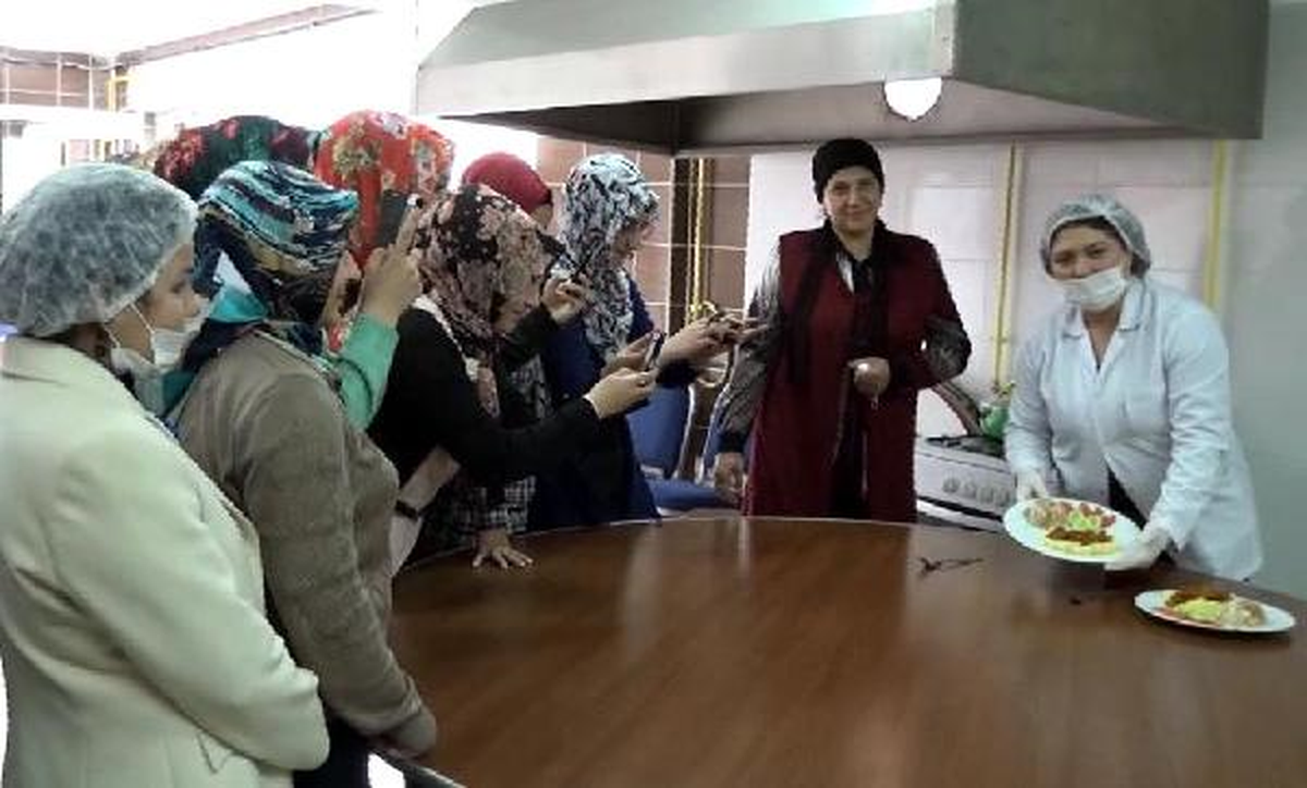 Erzurum\'da Ev Kadınlarına Aşçılık Kursu