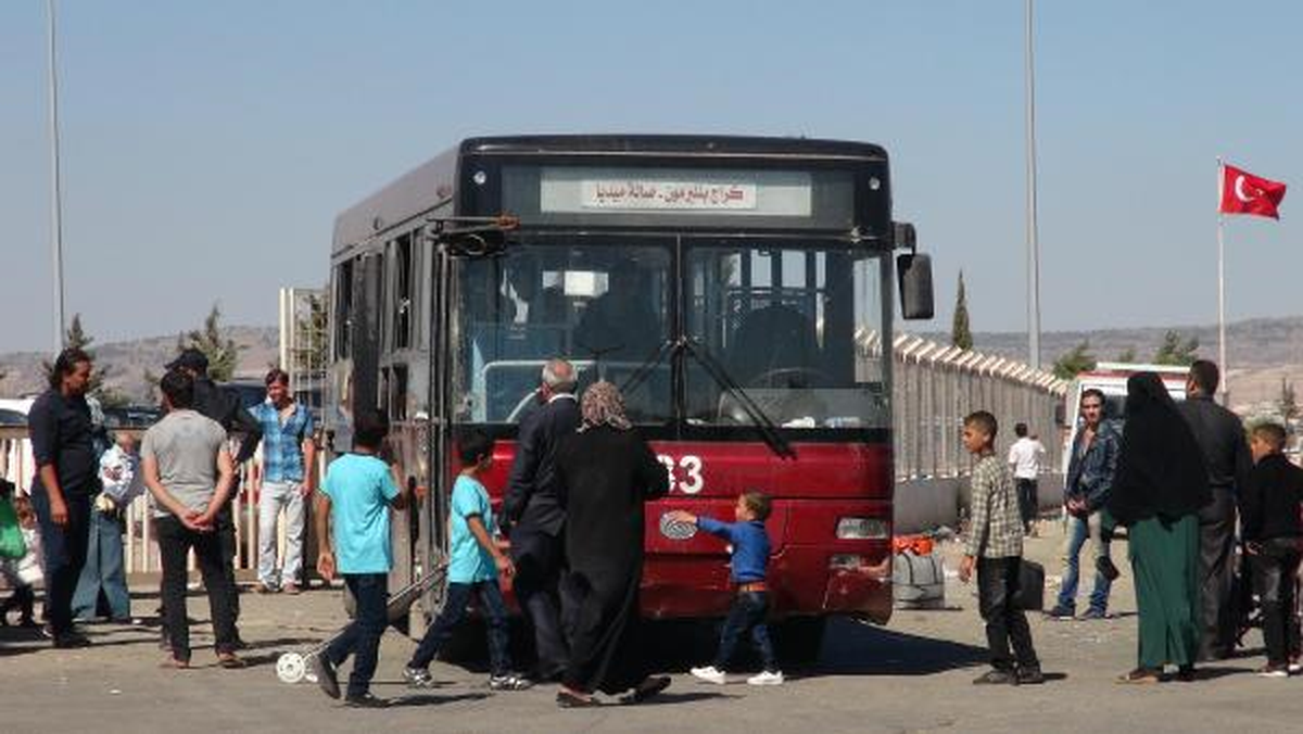 Kilis\'ten 10 Bin Suriyeli Bayram İçin Ülkesine Gitti