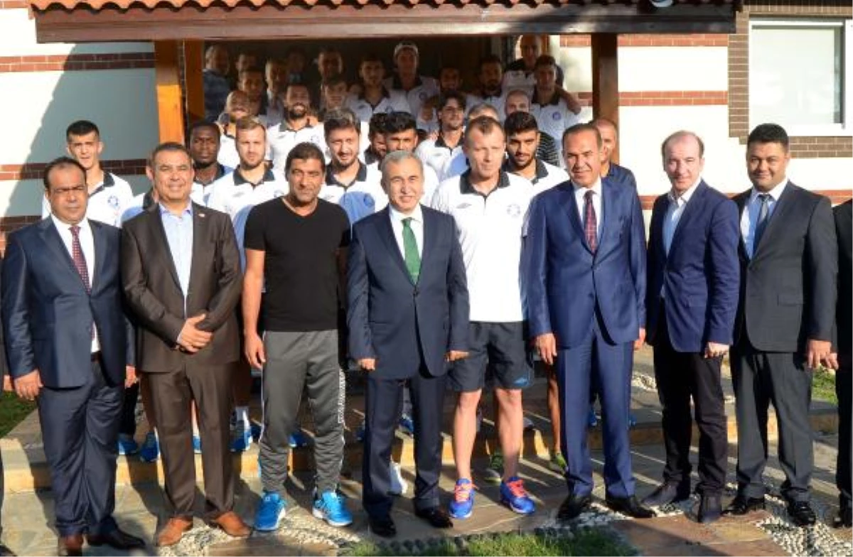 Protokolden Adana Demirspor\'a Bayram Ziyareti