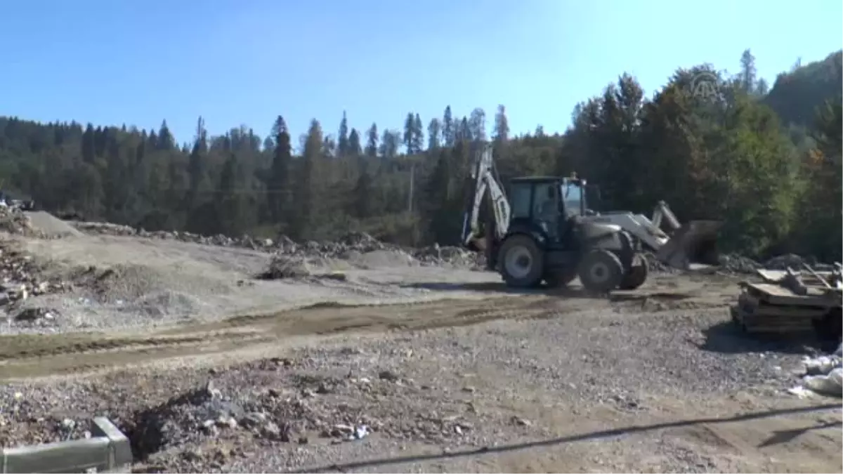 Topuk Yaylasına Yeni Futbol Sahası