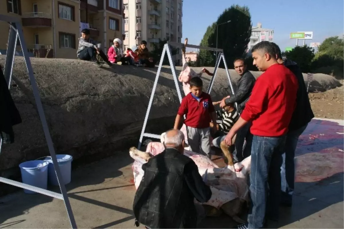 Yozgat\'ta Vatandaşlar Kurban Kesim Yerlerinden Memnun Kaldı