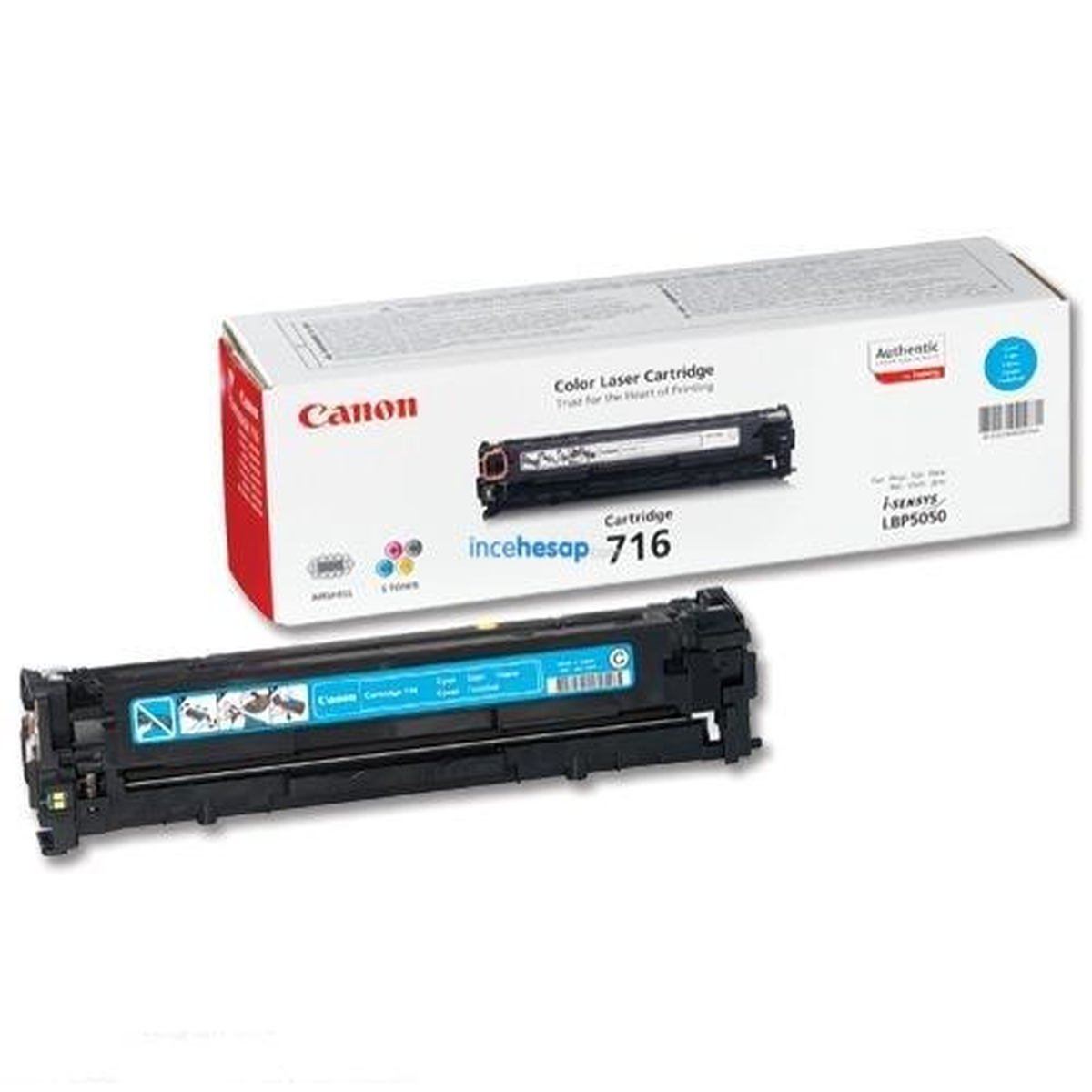 Canon Crg-716c Renkli Toner (Lbp5050/mf8030/8050)