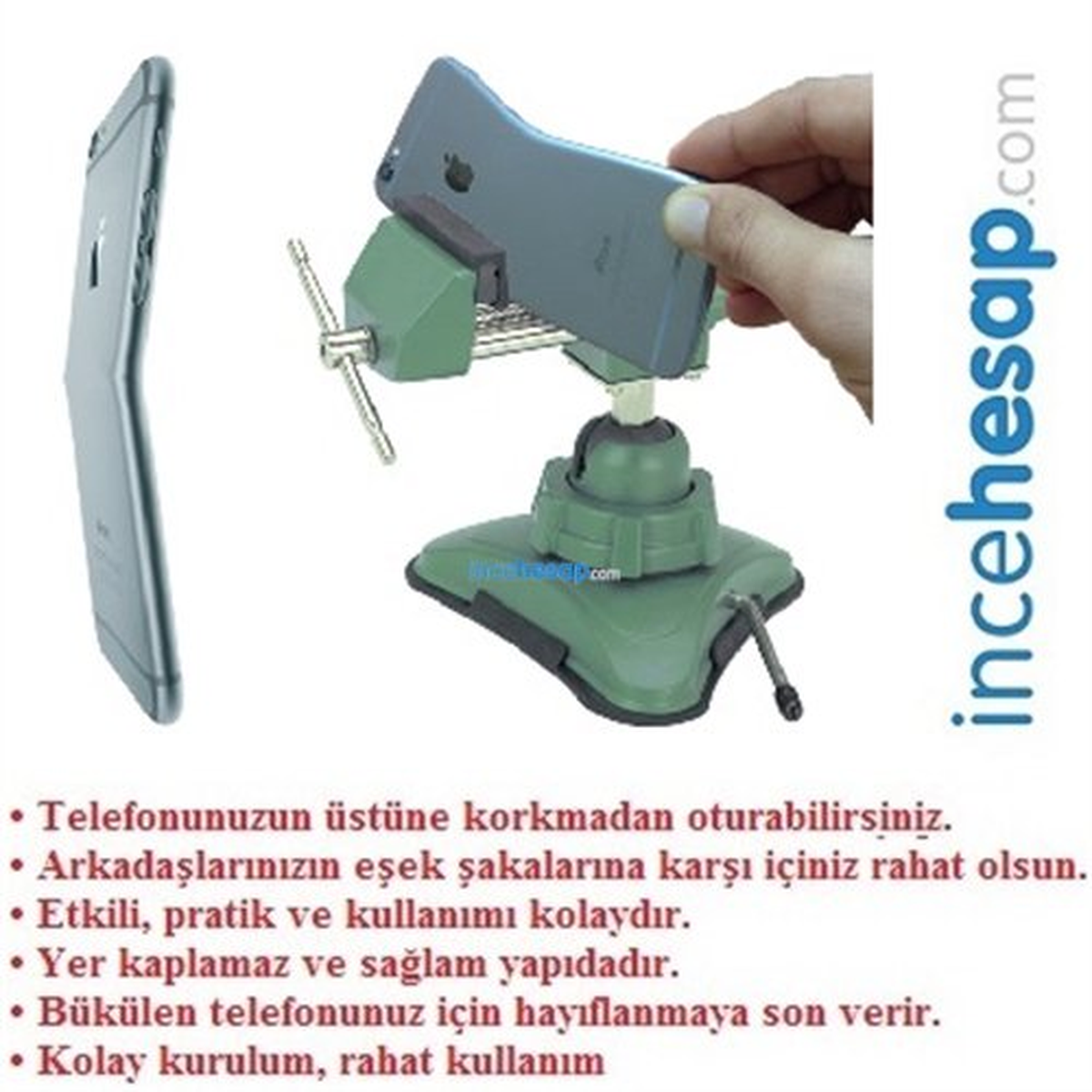 İphone 6 Plus Uyumlu Telefon Düzleştirici