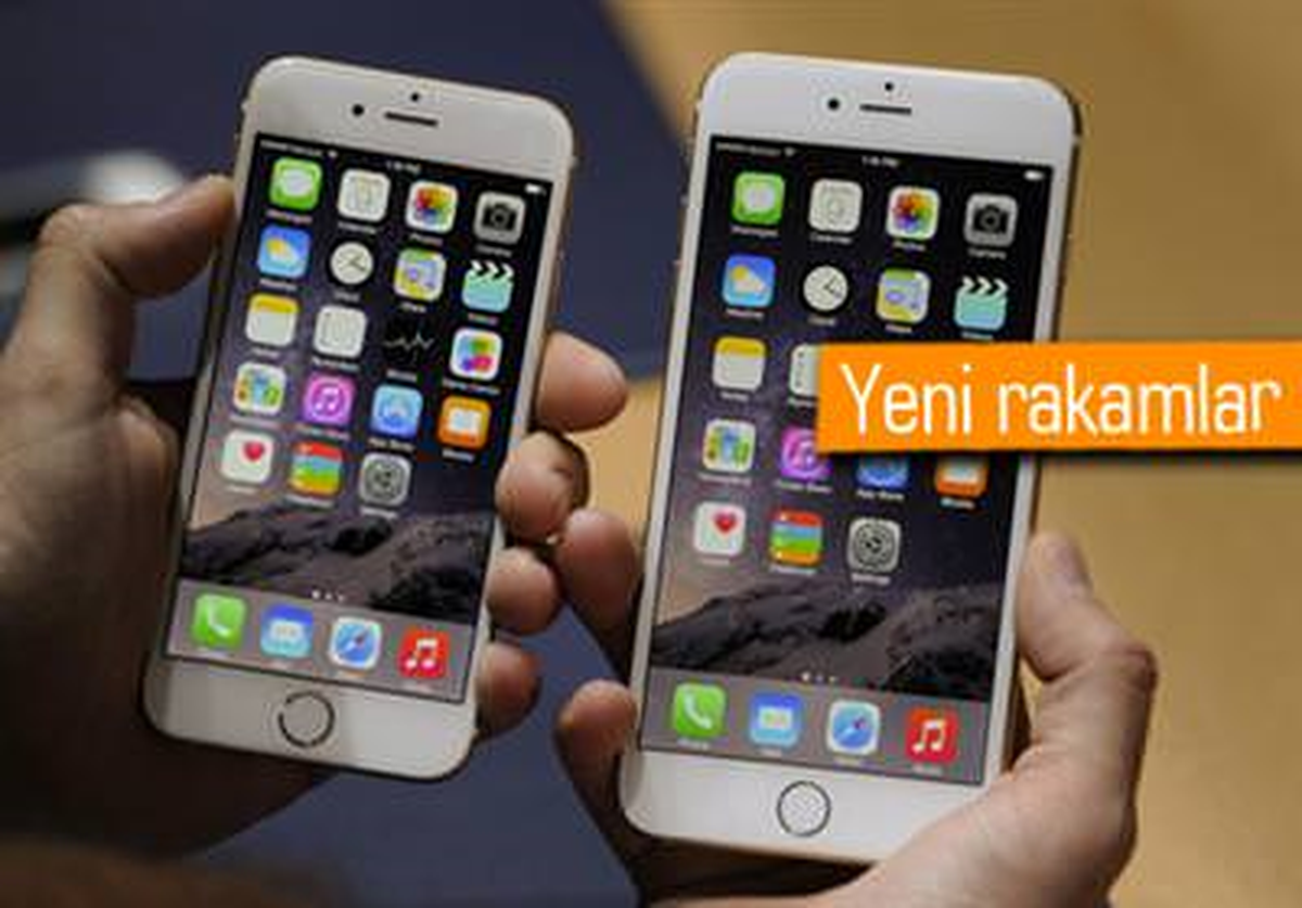 Şimdiye Kadar Ne Kadar İphone 6 ve İphone 6 Plus Satılmıştır?