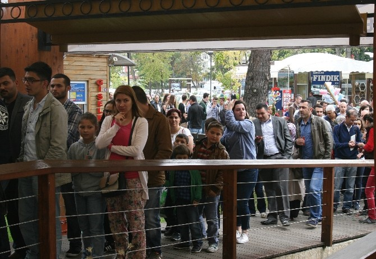 Teleferikte Bayram Yoğunluğu