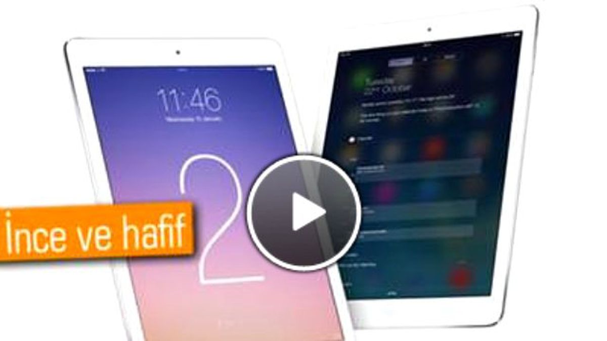 İpad Air 2, İnce Tasarımla Geliyor