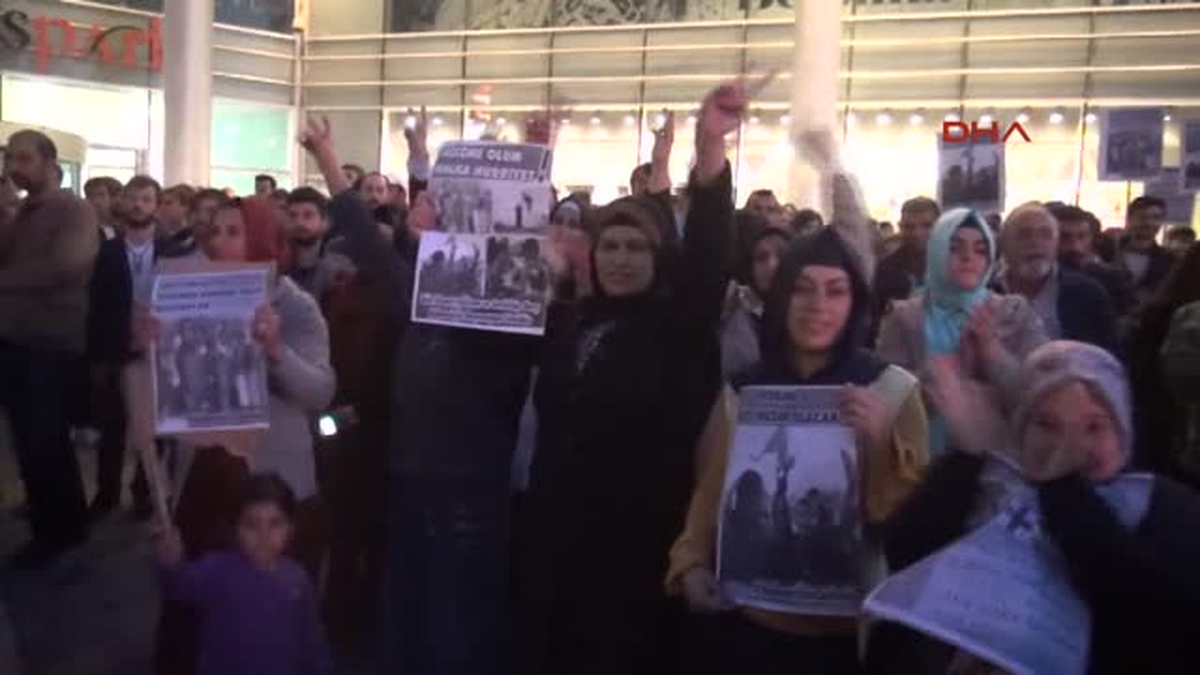 Eskişehir\'de Kobani Yürüyüşü