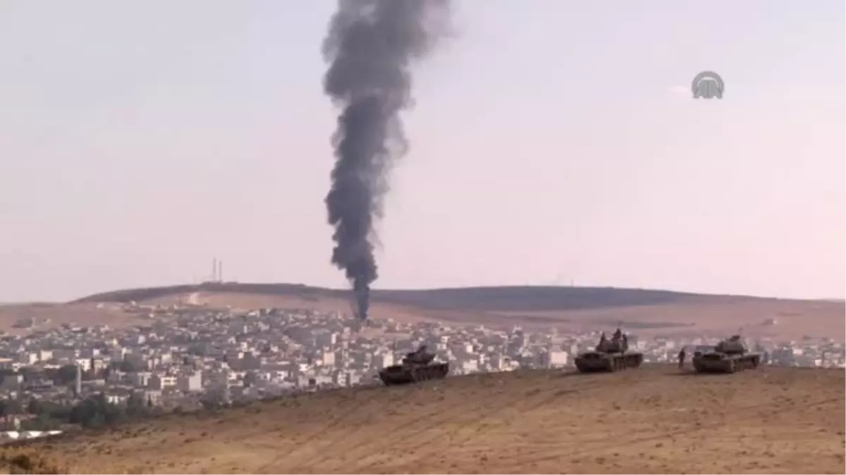 Kobani\'de IŞİD Hedefleri Vuruluyor