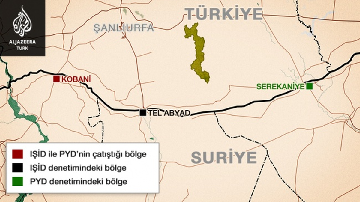 Kobani\'ye Koridor Açın" Baskısı