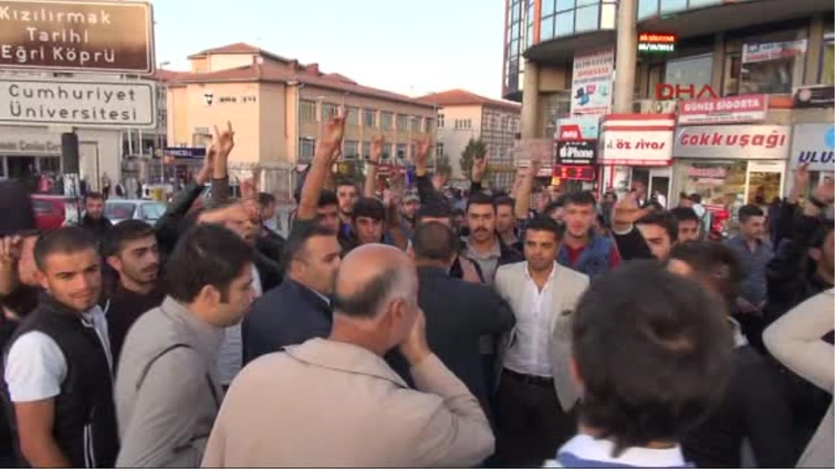 Sivas\'ta \'Kobani\' Protestosu Gerginliği -2