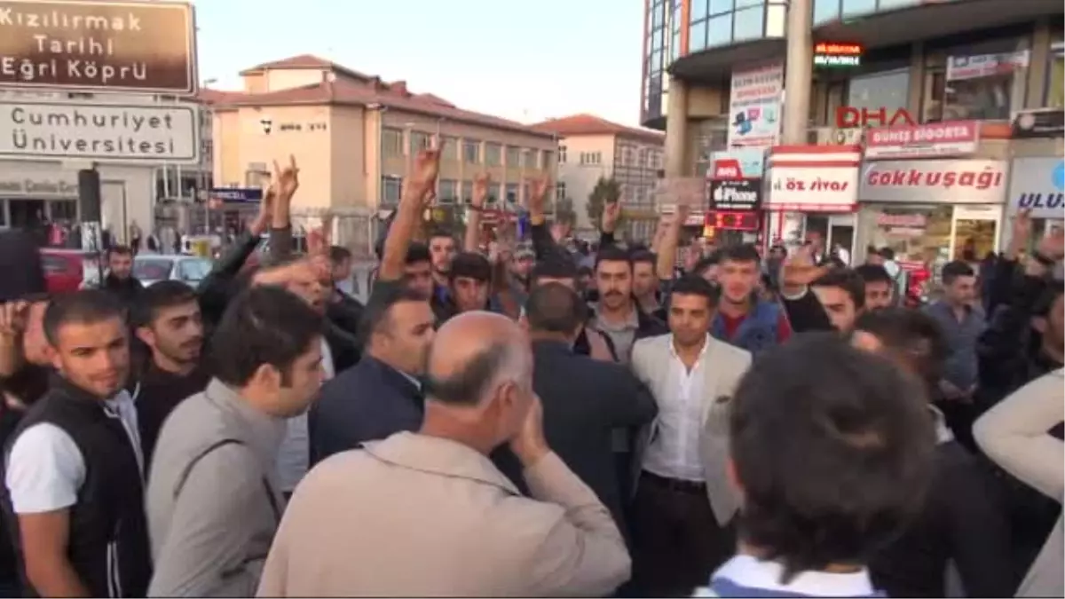 Sivas\'ta \'Kobani\' Protestosu Gerginliği -2