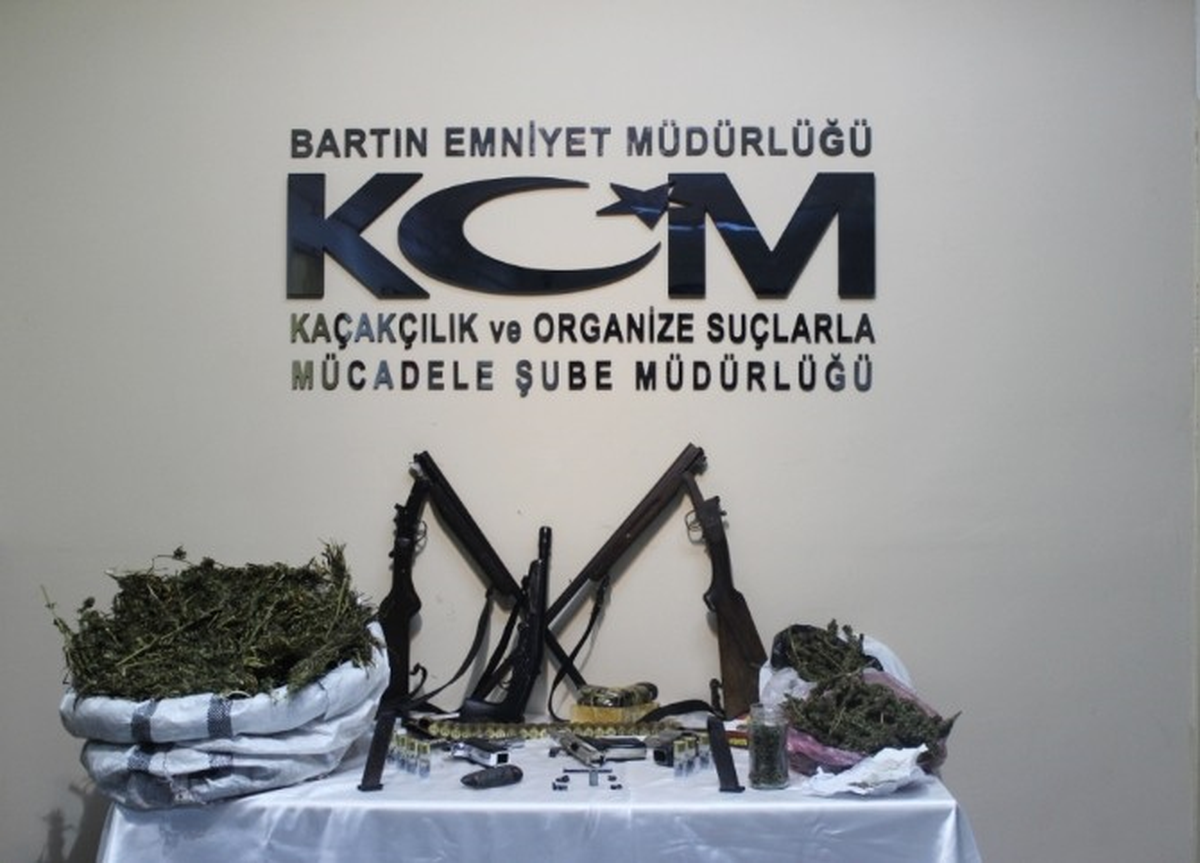 Bartın\'da Uyuşturucu Operasyonu