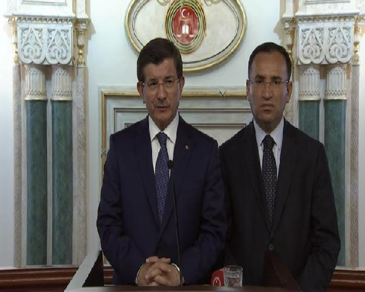 Başbakan Davutoğlu: Kamu Düzeni Herhangi Bir Müzakare Konusu, Tartışılacak Bir Konu Değildir