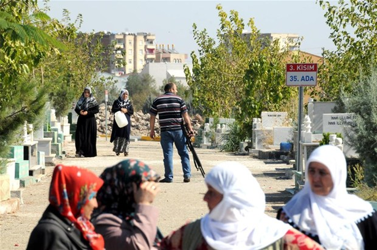 HÜDA-PAR'lıların Cenazesinde Pompalı Tüfekli Koruma
