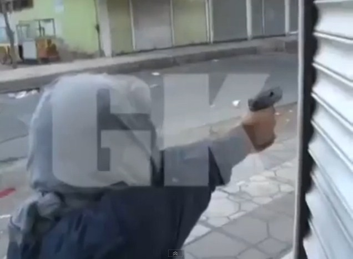 Diyarbakır'daki Çatışma Anı Kamerada