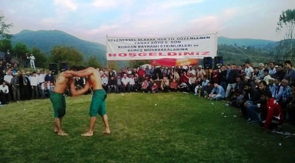 Bartın\'da Geleneksel Güreş Müsabakaları İlgi Gördü