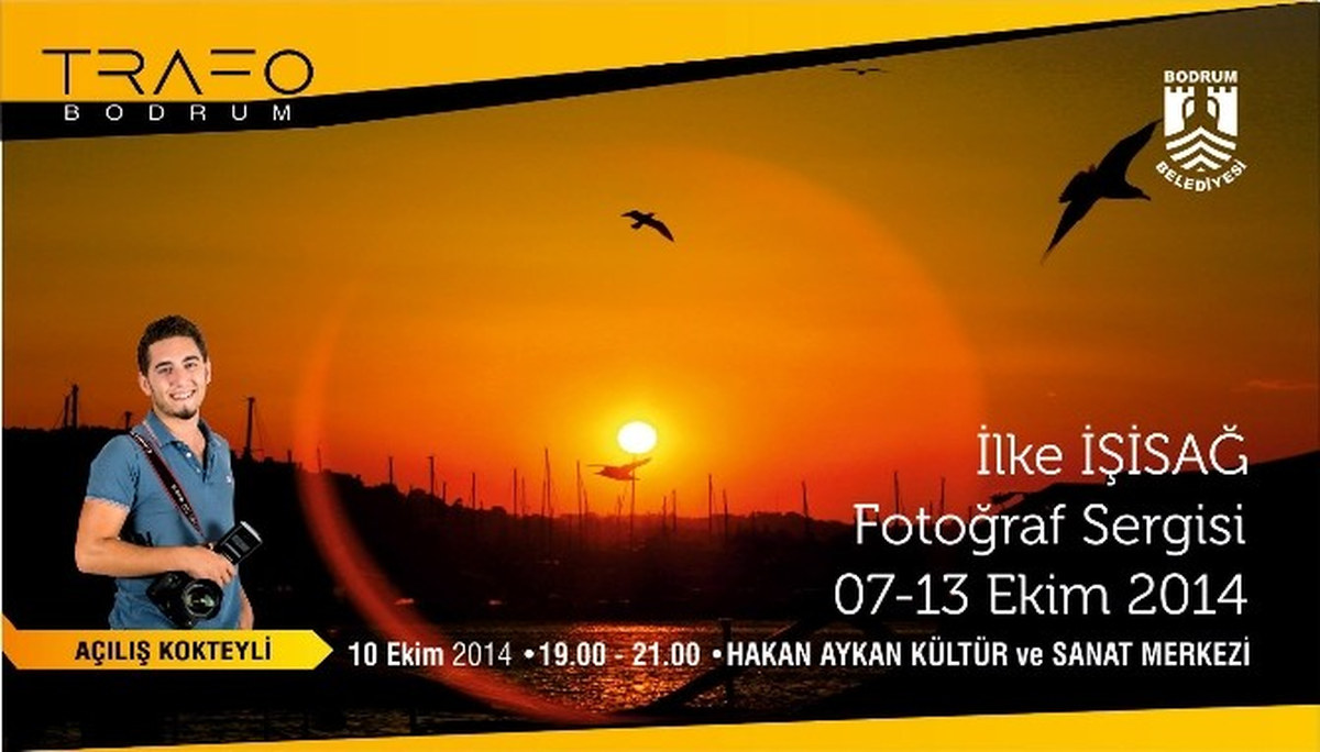 Genç Sanatçı İlke İşisağ, Fotoğraflarıyla Trafo Bodrum\'da