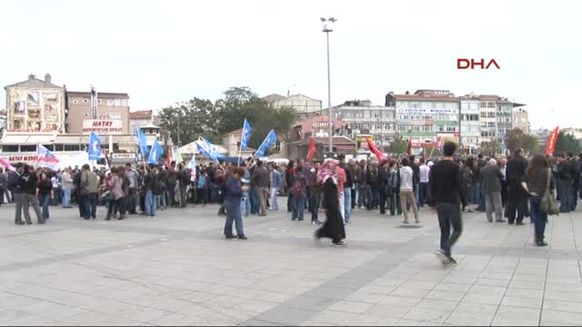Hdp\'nin Kobani Protestosunda Şüpheli Çanta