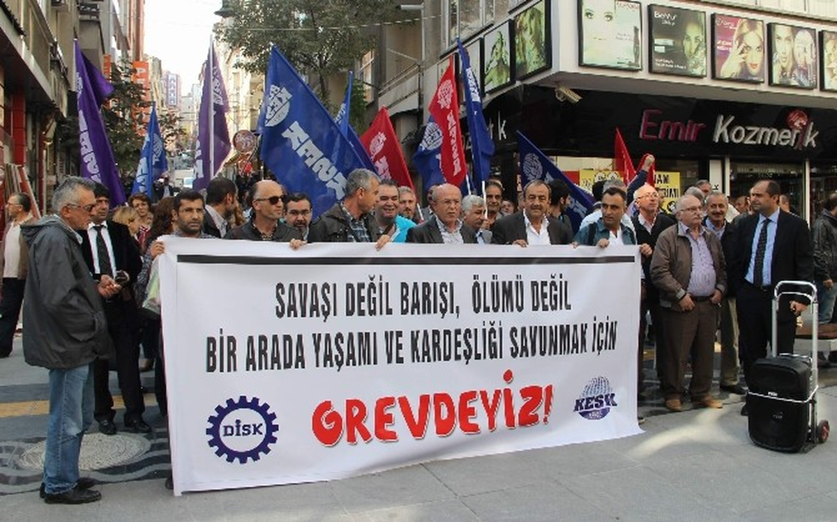Kesk ve Disk\'ten Basın Açıklaması
