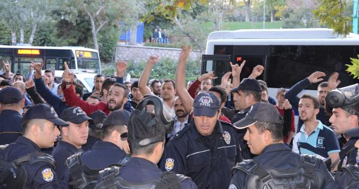 Konya\'da Kobani Gerginliği