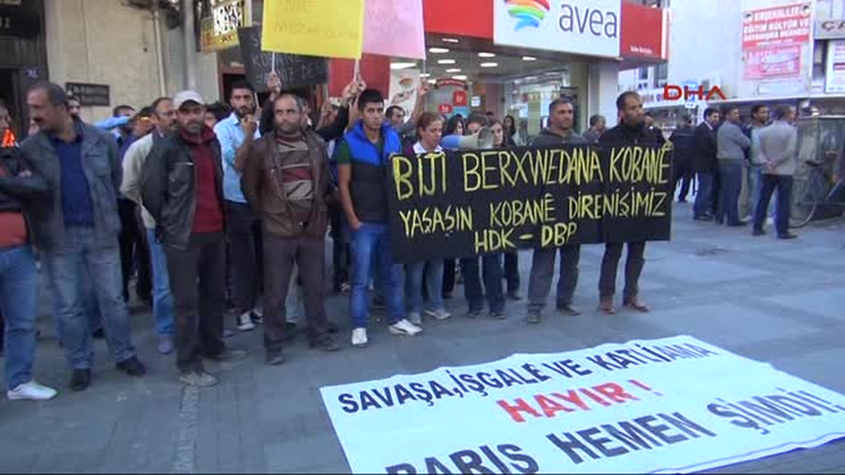 Konya\'da Kobani Gerginliği